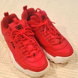 Boy's/Men's Fila Leather Sneakers sz 8